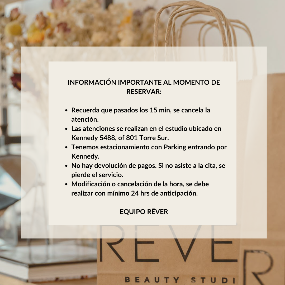 LEER ANTES DE AGENDAR